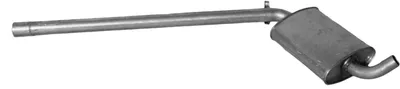 silenciador del medio Seat TOLEDO I