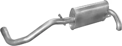 Silenciador posterior Seat AROSA · Vw LUPO I