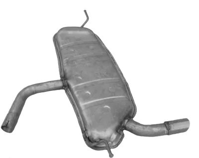 Silenciador posterior Seat ALTEA · Seat LEON