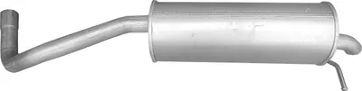 Silenciador posterior Seat IBIZA IV SC · Skoda FABIA II · Seat IBIZA IV
