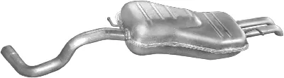 Silenciador posterior Skoda OCTAVIA I · Skoda OCTAVIA I Combi · Vw BORA I