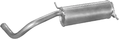 Silenciador posterior Vw POLO · Vw POLO IV · Seat IBIZA III