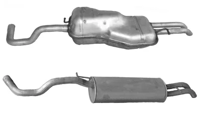 Silenciador posterior Skoda OCTAVIA I · Skoda OCTAVIA I Combi · Vw BORA I