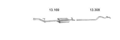 Sistema de gases de escape Mercedes-Benz SPRINTER 2-t Bus · Mercedes-Benz SPRINTER 3-t Bus · Mercedes-Benz SPRINTER 2-t Van