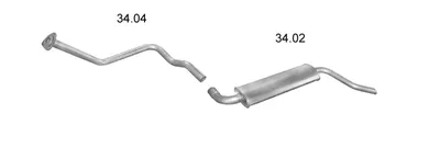 Sistema de gases de escape EDEX 2510