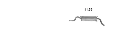 Sistema de gases de escape Lada SAMARA Hatchback