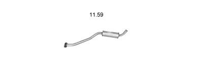 Sistema de gases de escape EDEX 2575
