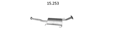 Sistema de gases de escape Nissan PATROL III/2 Station Wagon · Nissan PATROL GR IV · Nissan PATROL GR IV Platform/Chassis