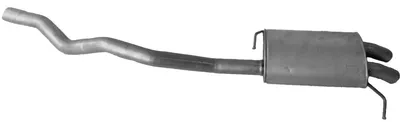 Silenciador posterior Vw MULTIVAN T5 · Vw TRANSPORTER T5 Platform/Chassis (7JD, 7JE, 7JL, 7JY, 7JZ, 7F · Vw TRANSPORTER T5 Van