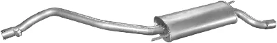Silenciador posterior Vw TRANSPORTER T4 Bus · Vw TRANSPORTER T4 Van · Vw TRANSPORTER T4 Platform/Chassis (70E, 70L, 70M, 7DE, 7DL, 7D