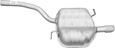 Silenciador posterior Vw PASSAT B6 · Vw PASSAT B6 Variant