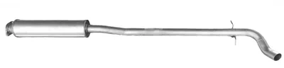 silenciador del medio Volvo V70 II