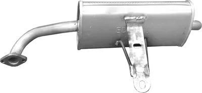 Silenciador posterior Piaggio QUARGO Platform/Chassis
