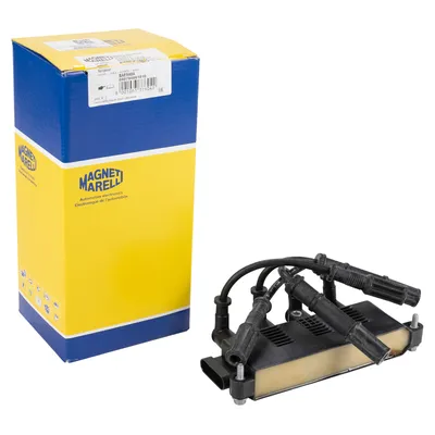 Blockzündspule für 4 Kerzen Magneti Marelli mit Zündkabel