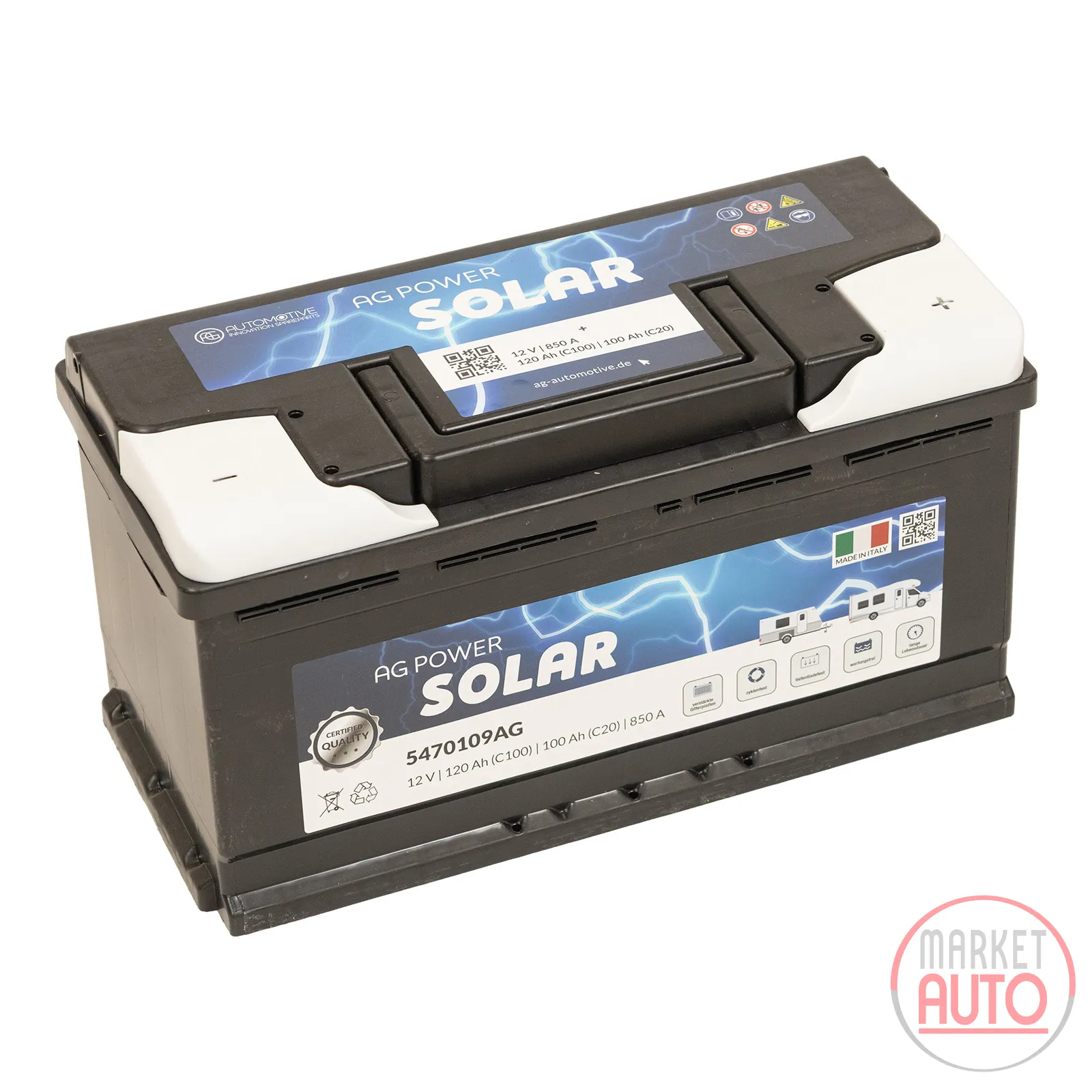 Batterie Energy Solar Aufbaubatterie 110AH