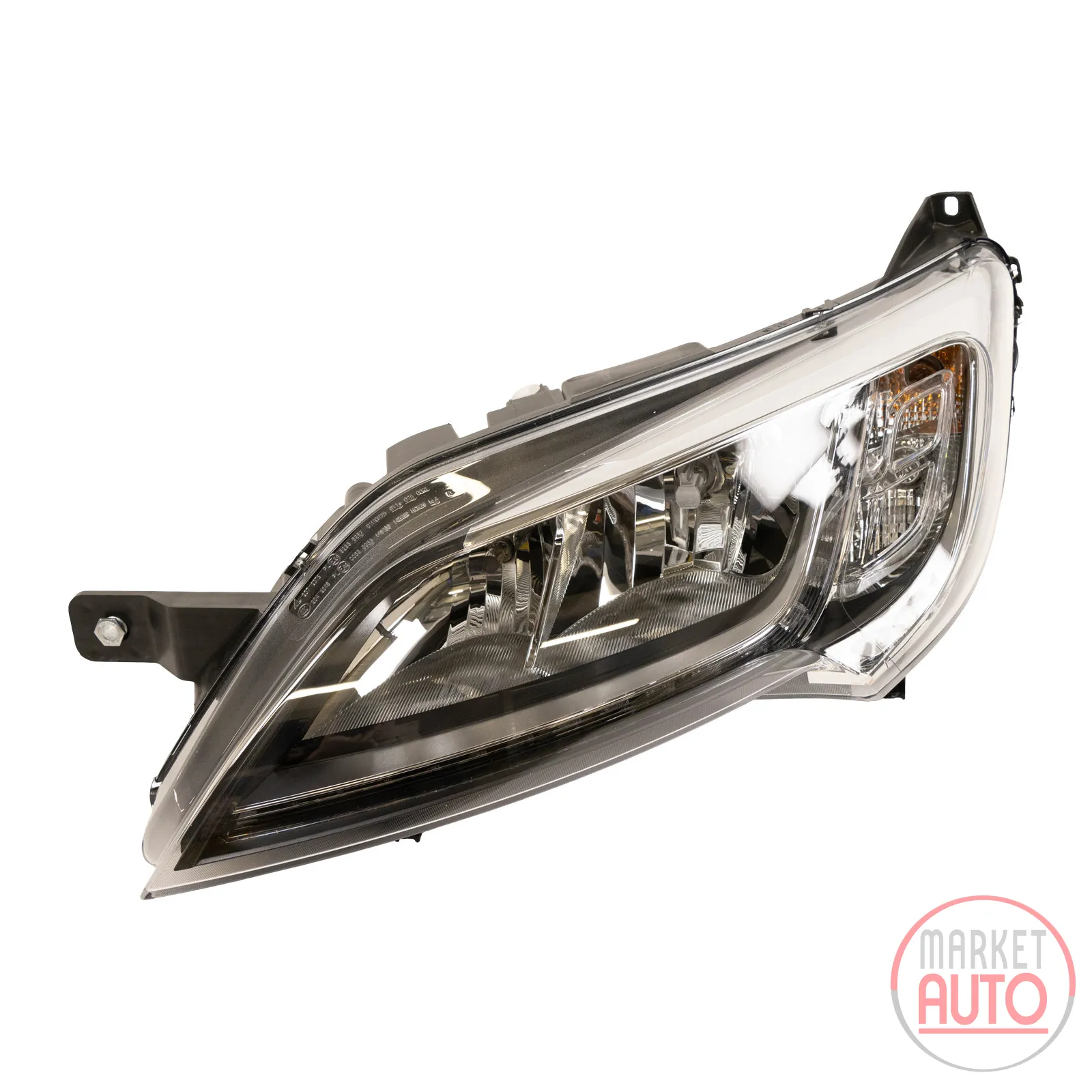 Scheinwerfer+ LED silber links Magneti Marelli
