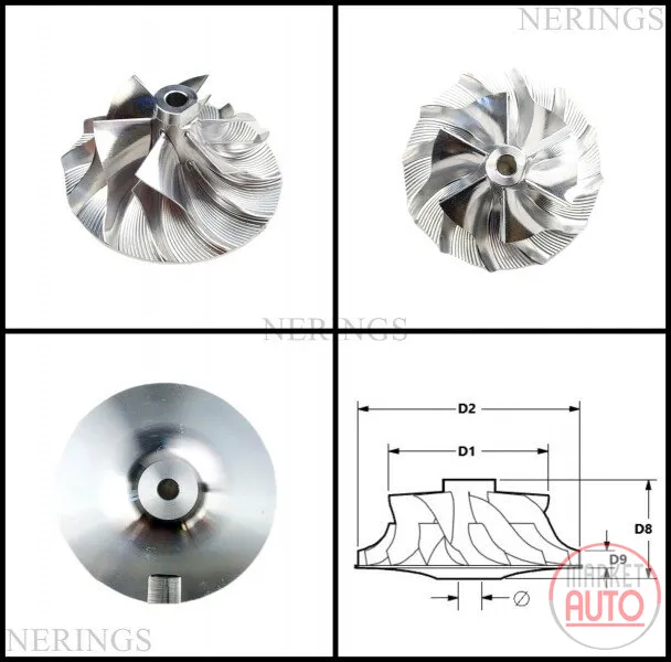 Turbocharger new (Hybrid BiTurbo (BorgWarner)-LVN