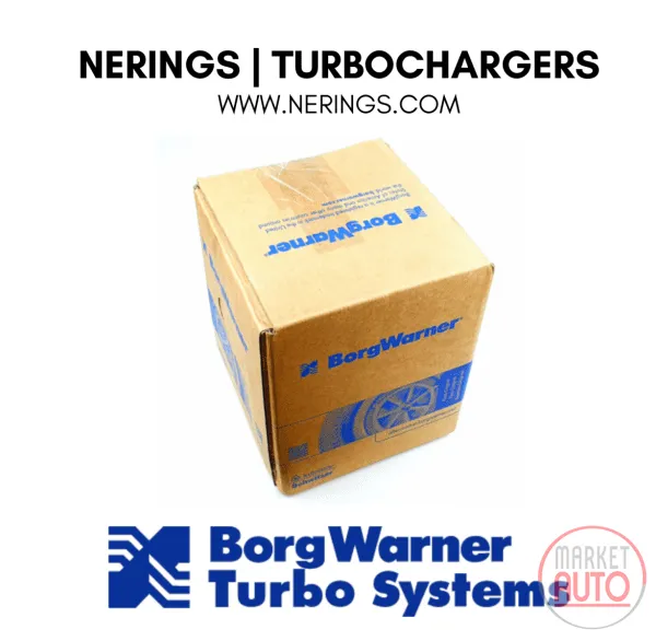 Turbocharger original factory restored (Borgwarner) - DEBW