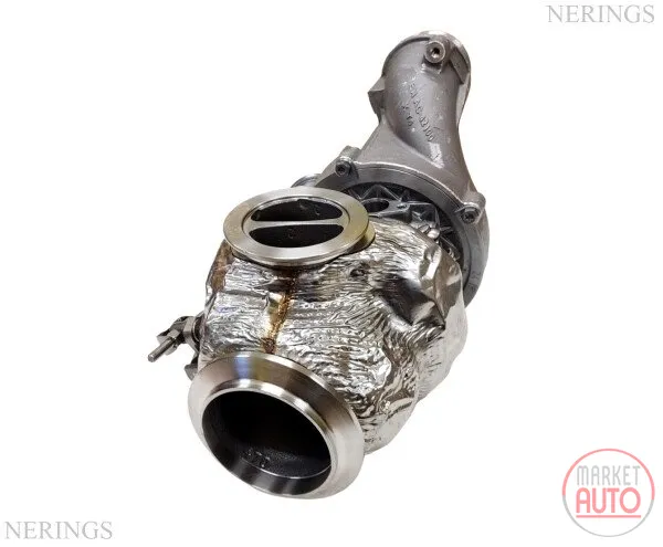 Turbocharger new from test engine (left side (KKK) T -NLMR