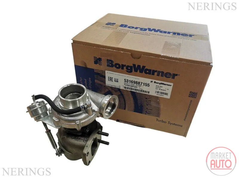 Turbocharger new (BorgWarner-OEM)-DEBW