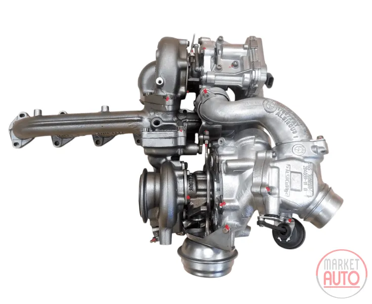 Turbocharger Remanufactured BiTD Hybrid turbo (Big+small KKK)