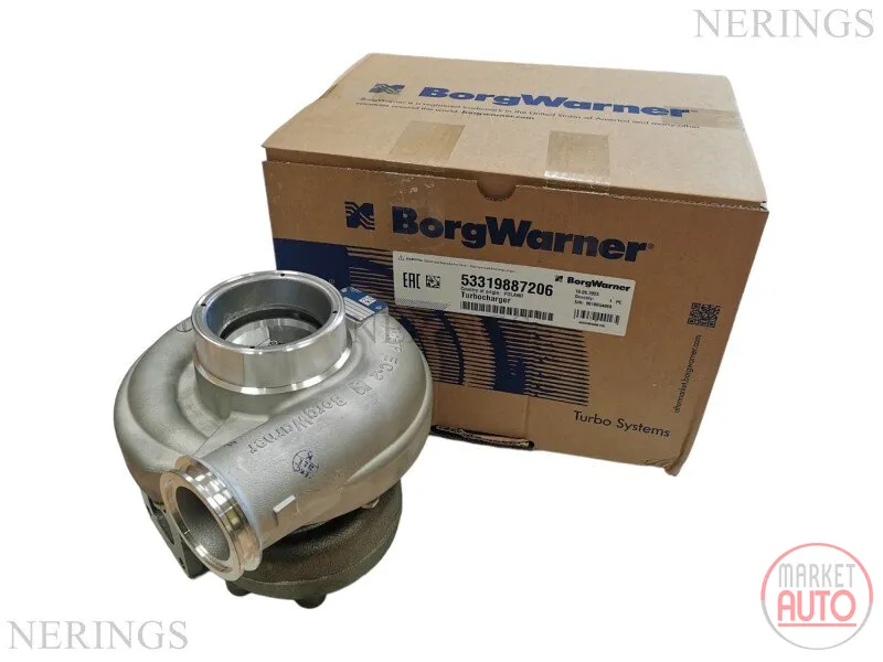 Turbocharger new (BorgWarner-OEM)-DEBW