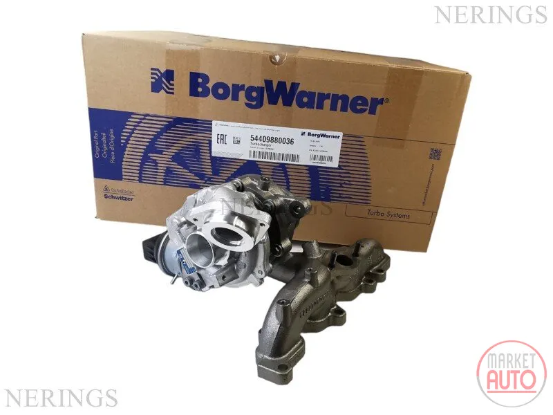 Turbocharger new (BorgWarner-OEM)-DEBW
