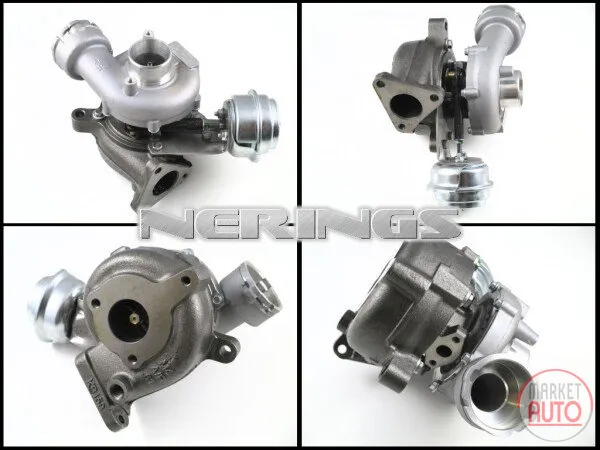 Turbocharger NEW with a space for temperature sensor (replace GARRETT)-CNSU
