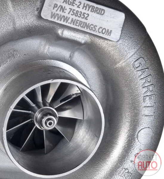 Turbocharger Remanufactured Stage-2 Hybrid (GARRETT)-NĒRINGS