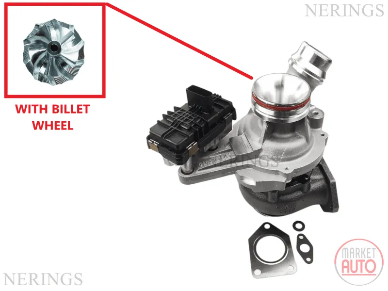 Turbocharger NEW with billet compressor wheels -CNTTL